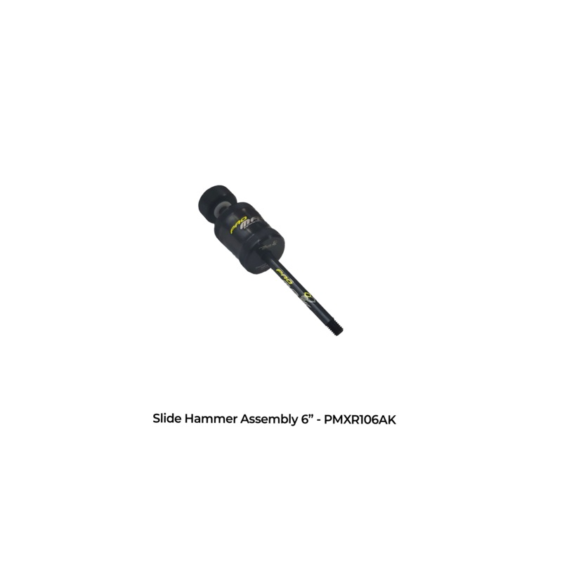 Slide Hammer Assembly 6 11 18 w/Chrome Nut and Knob Versions