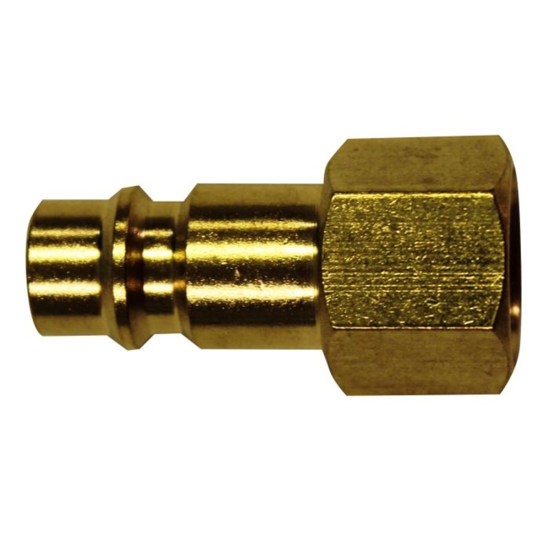 1/4 FNPT HIGHFLOWPRO V-Style Female Brass Plug