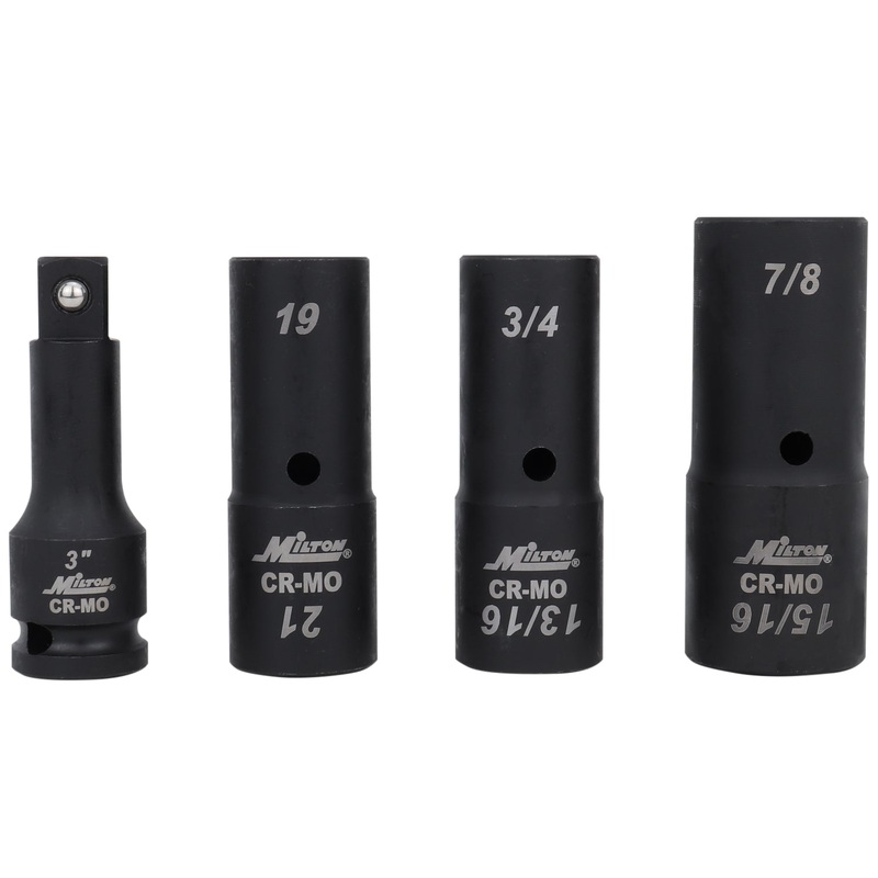 1300-SS-10 – 1/2 Dr. Deep Thin Wall Flip Socket Set, 4 pcs