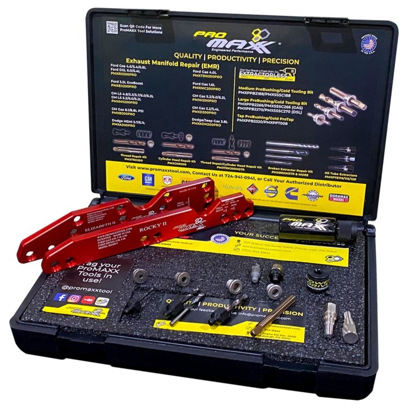 PowerTech Set – Echo – Ford EcoBoost Gas & Power Stroke Diesel Exhaust Manifold Repair Combo Kit