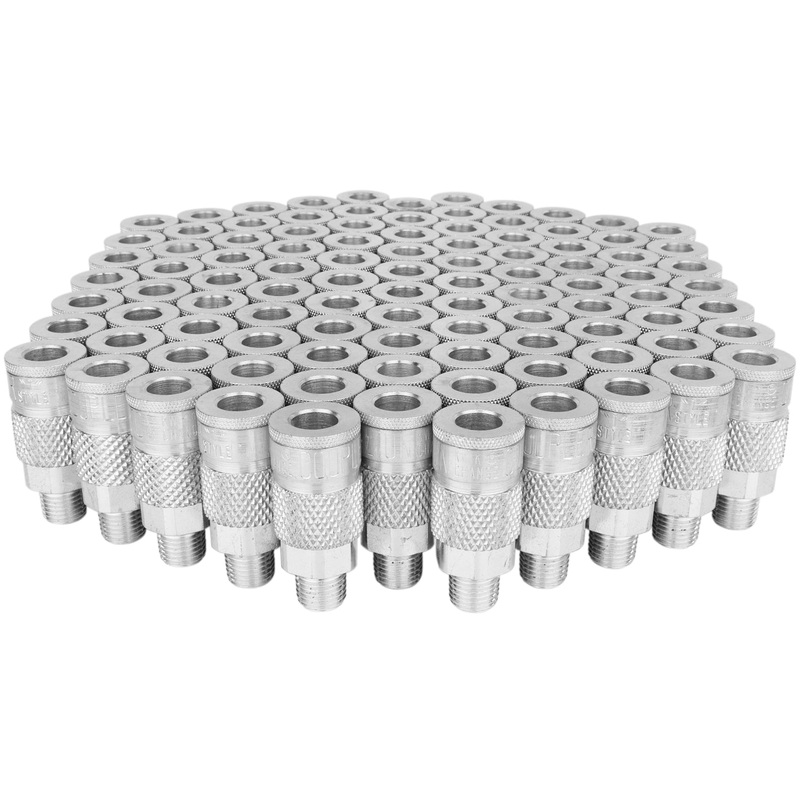 786STBK – Milton 1/4 Steel (T-Style) Quick-Connect Male Steel Coupler (Box of 100)
