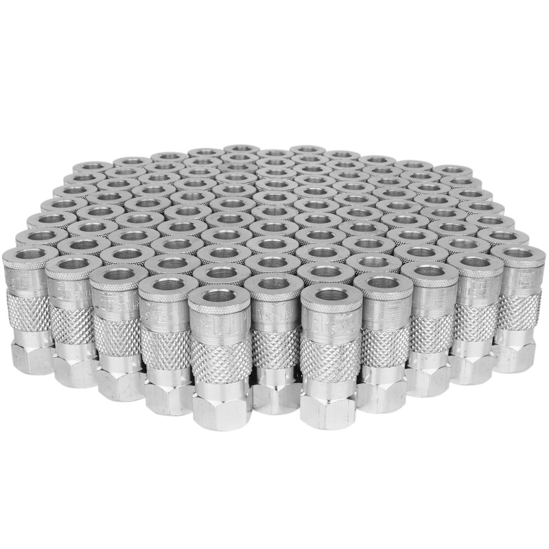 788STBK – Milton 3/8 Steel (T-Style) Quick-Connect Female Steel Coupler (Box of 100)