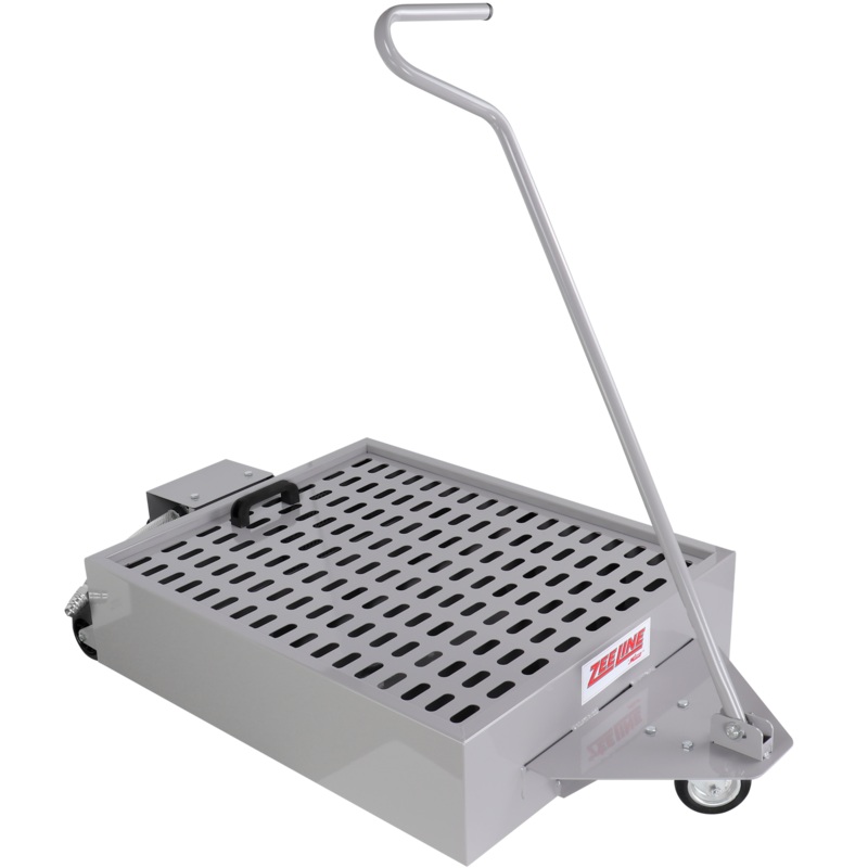 ZELP26-EP – 26 Gallon Steel Low Profile Oil Drain with Electric Pump