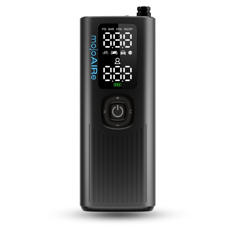 mojoAIRe Portable Tire Inflator 120 PSI / 2x 2000 MAH Battery