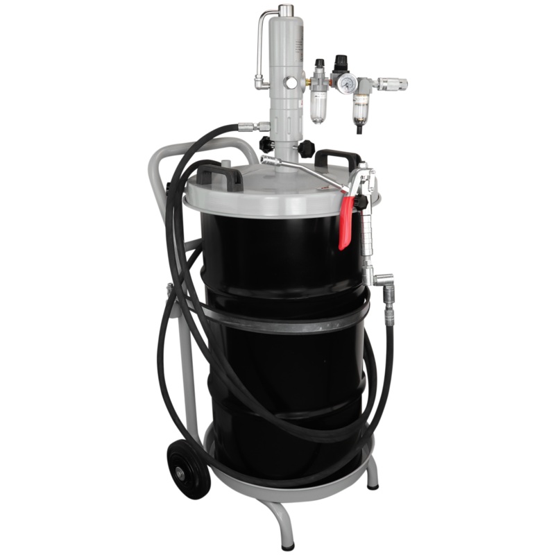 ZE1213KC  70:1 Grease Pump for 120 Lbs. Kegs Package w/Cart