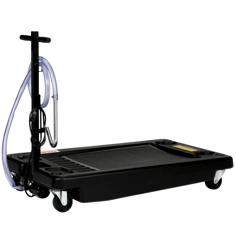 17-Gallon Poly Low-Profile Oil Drain W/Electric Evacuation Pump