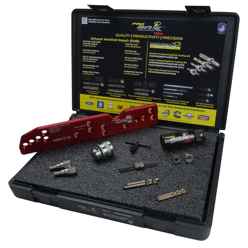 Exhaust Manifold Repair Kit  Broken Bolt, GM/GMC LS 4.8L, 5.3L, 6.0L, 6.2L & NEW LT 6.6L – Mikey III