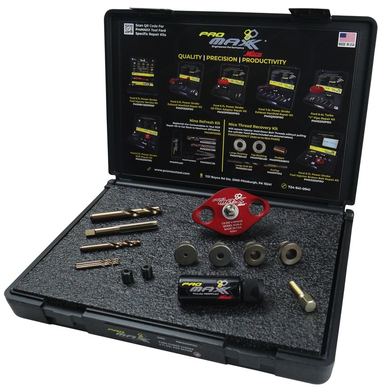 Power Stroke 6.7L Diesel EGR Bolt Repair – 6MM capability to 8MM Kits
