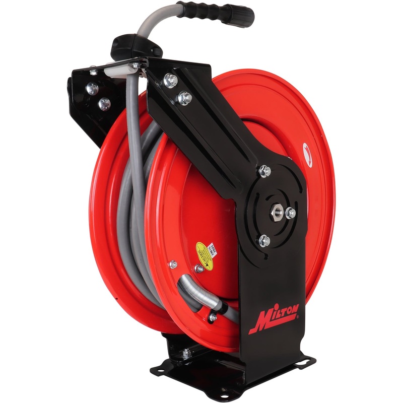 1/4 x 50′ All-In-One Pressure Washer Hose Reel (poly-braided hose)