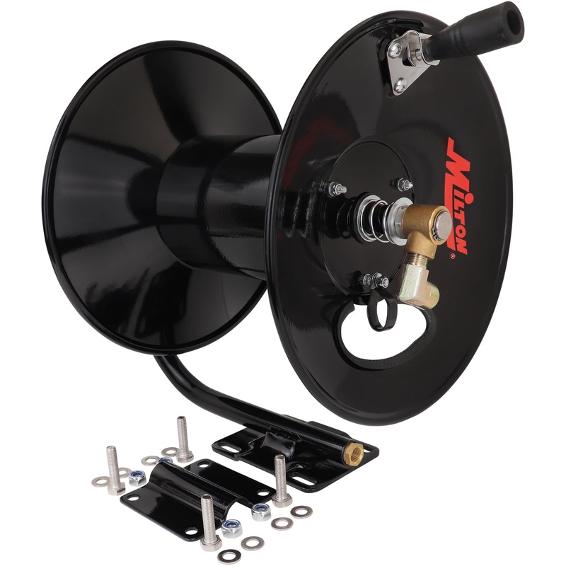 Empty Manual Reel for Pressure Washing (holds 200′ of hose)