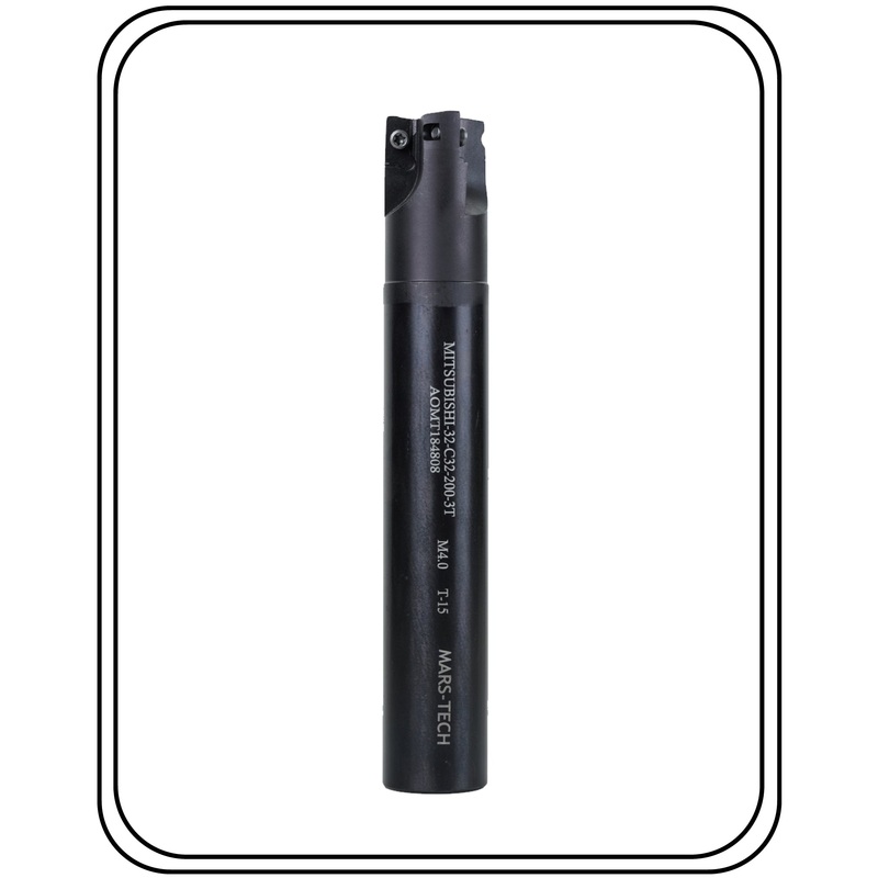 32 mm AOMT18 cutter Indexable Inserted Endmill Dia 32 Mm 3 Pocket Suitable For Mitsubishi Insert