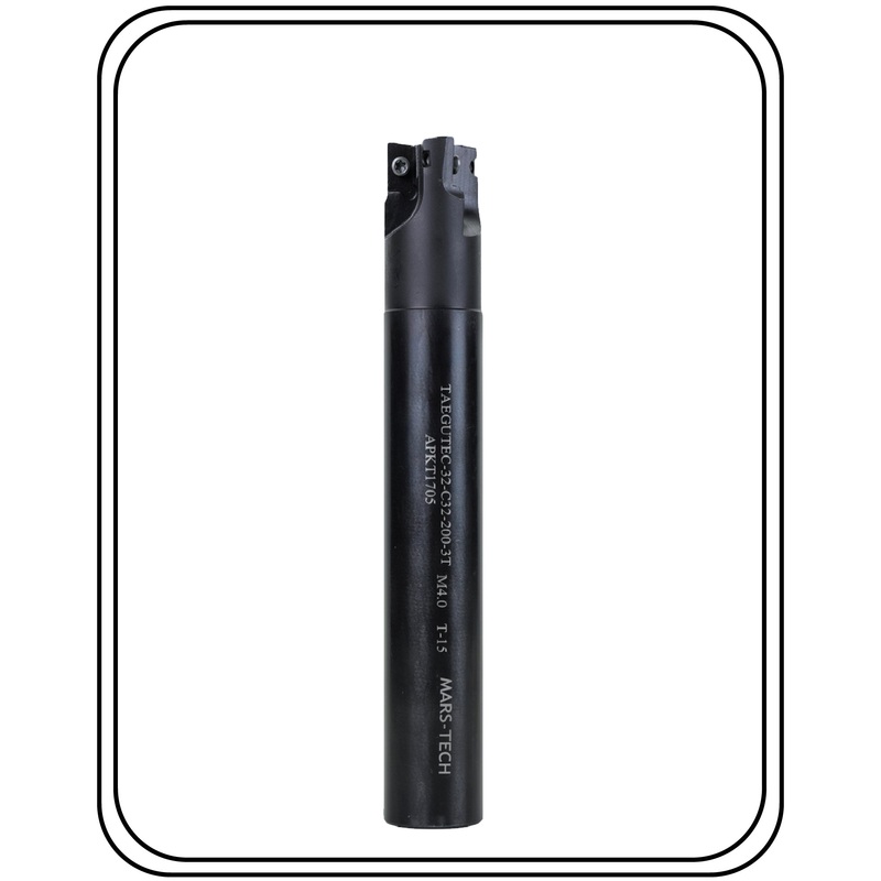 APKT1705 cutter Indexable Inserted Endmill Dia 32 Mm Shank 32 Mm 3 Pocket Suitable To APKT1705 For Taegu Tec Insert