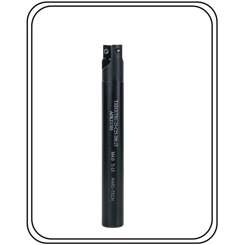 Indexable Inserted Endmill Dia 25 Mm Shank 25 Mm 2 Pocket Suitable To APKT1705 For Taegu Tec  Insert