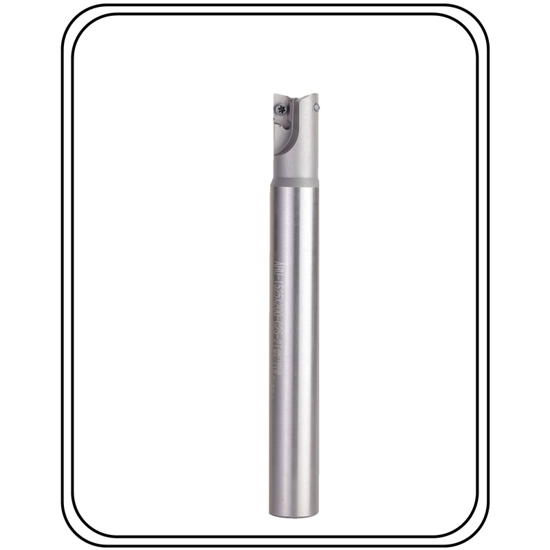 Indexable Inserted Endmill Dia 25 Mm Shank 25 Mm 2 Pocket Suitable To JDMT1505 For Hitachi Insert