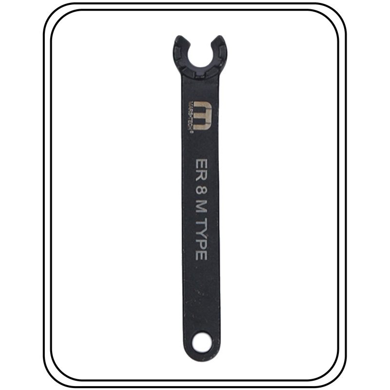 ER8M SPANNER TYPE BLACK pack of 1