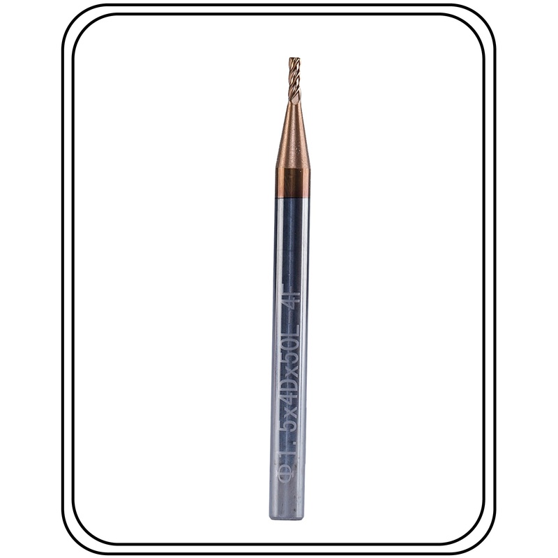 2 mm Carbide Endmill 55 HRC PACK OF 2