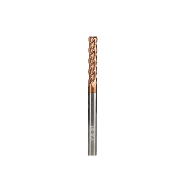 8mm Carbide Endmill 55 HRC 4 Flutes Total Length Is 60/75/100/150/200 MM