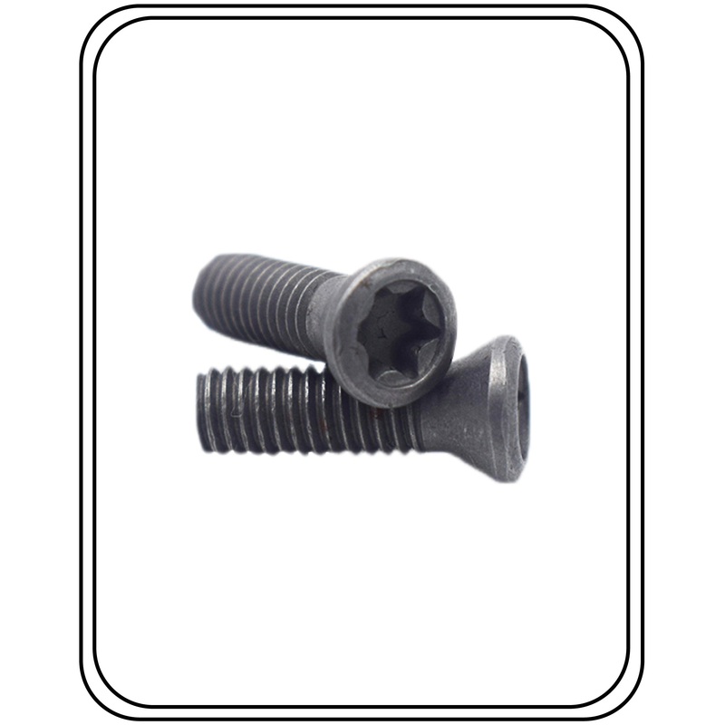 Grey Torx Screw 2 mm 5/6/8 mm long pack of 100
