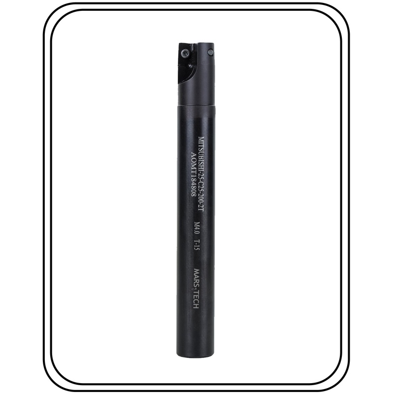Indexable Inserted Endmill Dia 25 Mm Shank 25 Mm 3 Pocket Suitable To AOMT123608 For Mitsubishi Insert