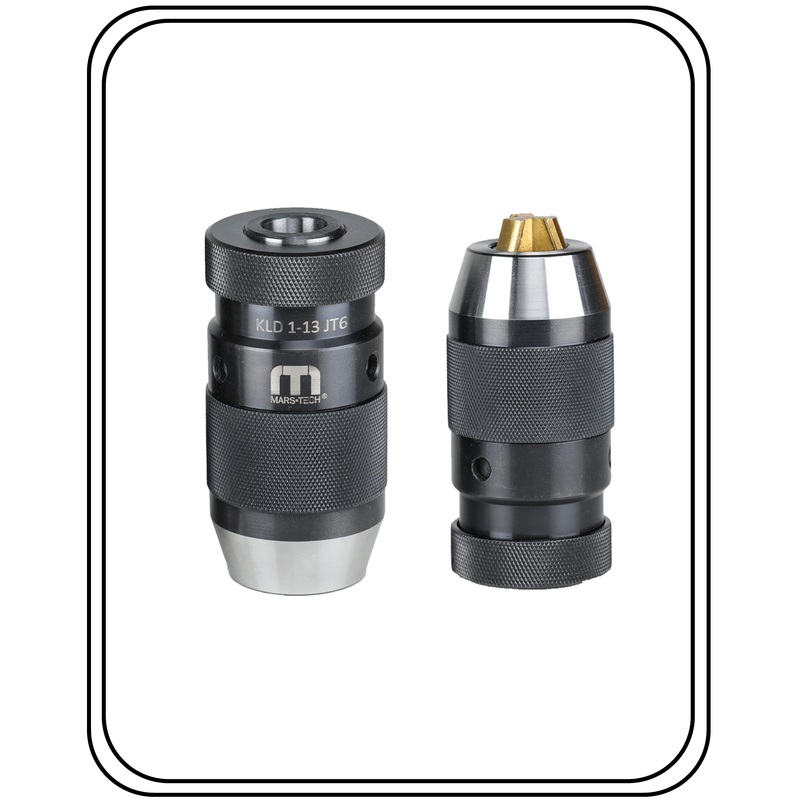 Keyless Drill Chuck 1-13mm JT6 Taper Heavy Duty Yellow Jaws