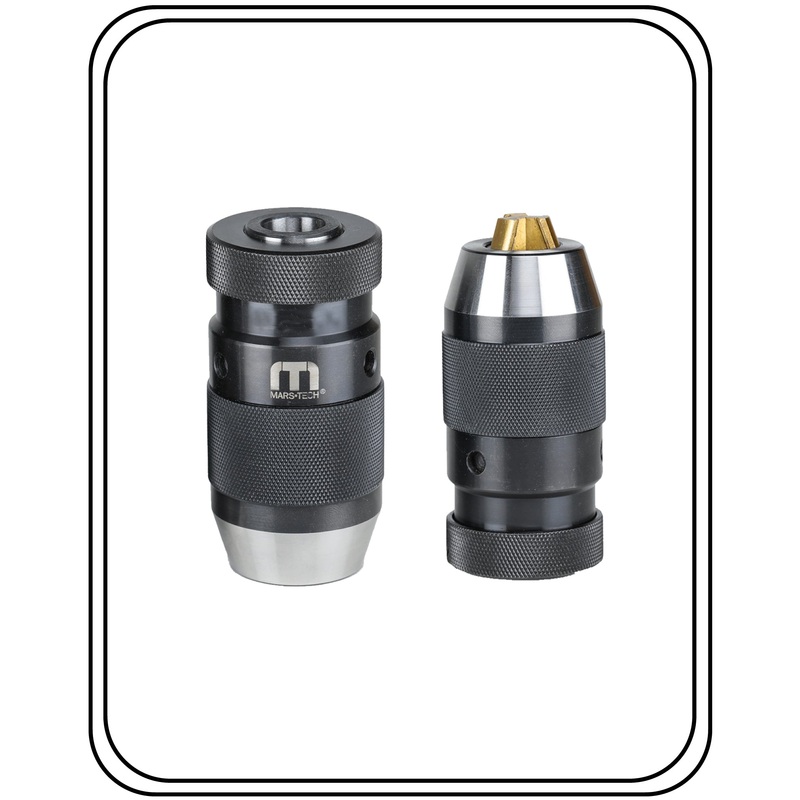 Keyless Drill Chuck 5-20mm JT3 Taper Heavy Duty Yellow Jaws