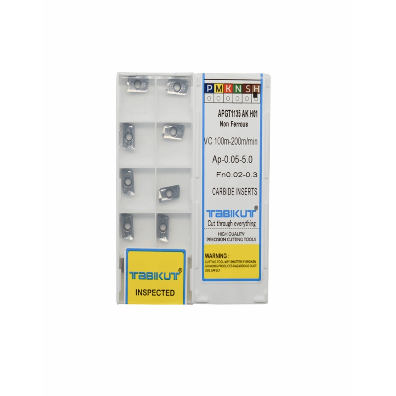 Carbide Insert APGT113504/08 Tabikut Brand Pack of 10 pcs
