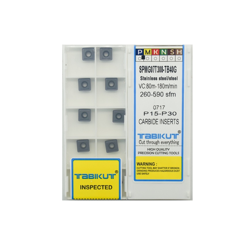 SPMG07T308 TB40G Carbide Drilling Insert For Indexable U Drill Black Pack Of 10