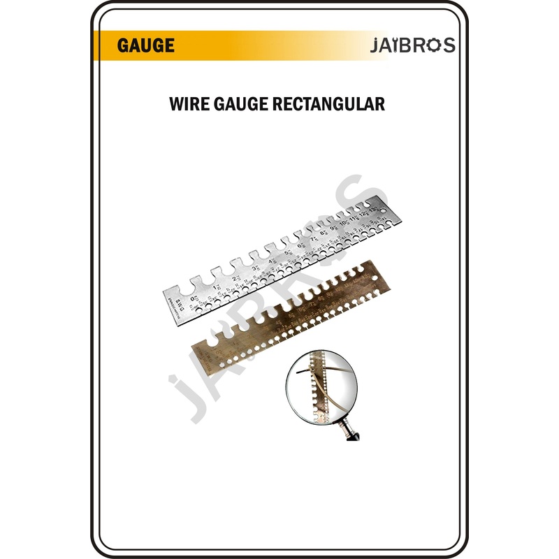 Wire Gauge Rectangular