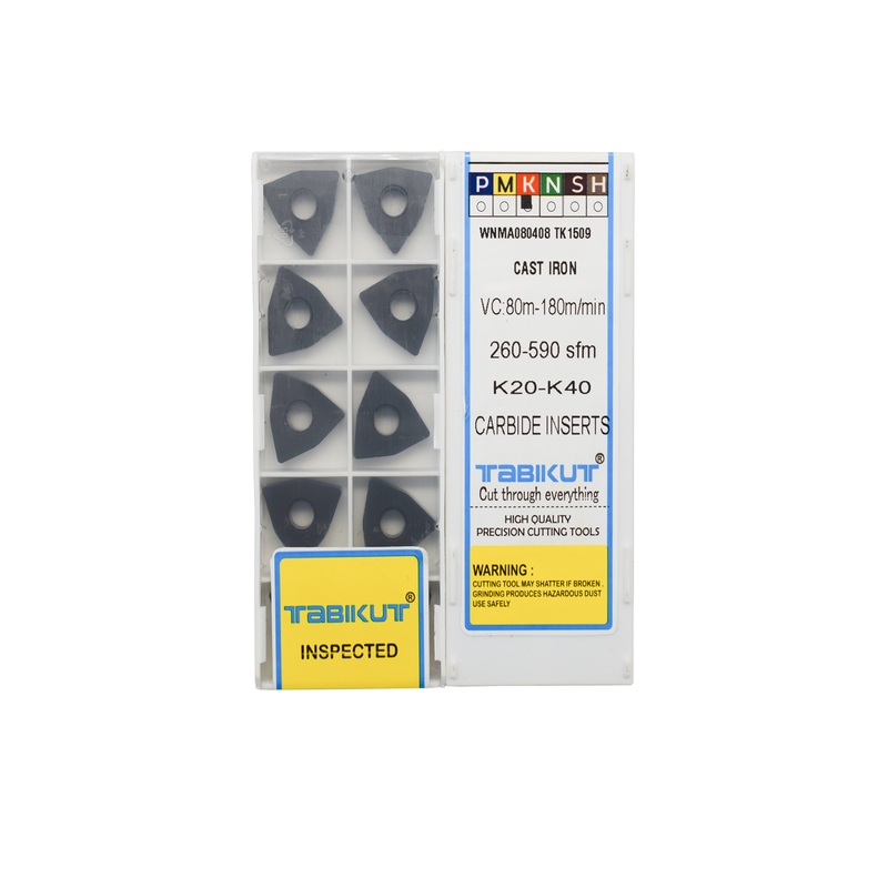 WNMA080404/08/12 TK1509 Cast Iron Insert TABIKUT Pack Of 10