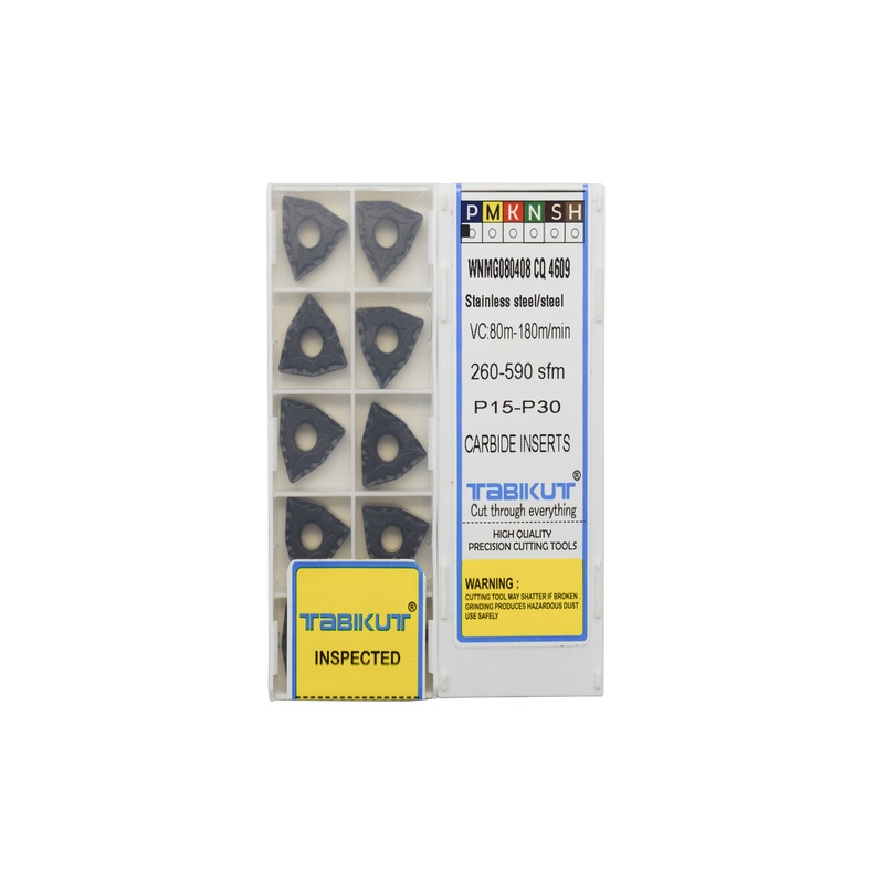 WNMG080408 CQ 4609 Chipbreaker Insert Steel Grade Of Tabikut Pack Of 10