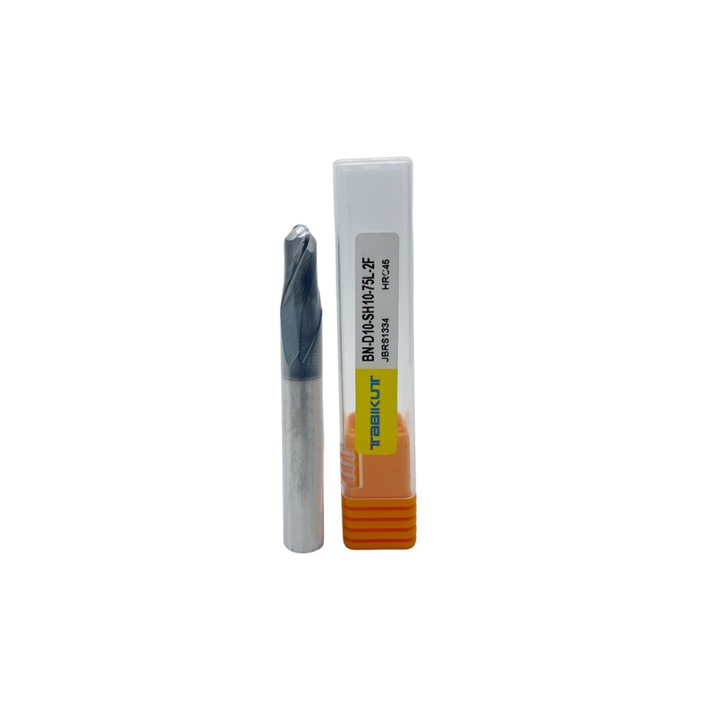 10 mm Carbide Ballnose 45 HRC PACK OF 1