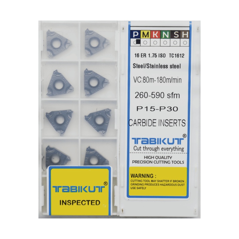 16ER/IR 1.75 ISO External/Internal Threading Insert pack of 10