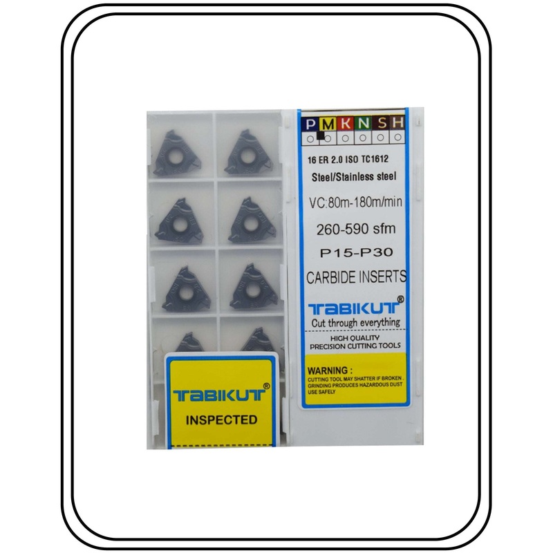 16ER/IR 2.0 ISO External/Internal Threading Insert pack of 10