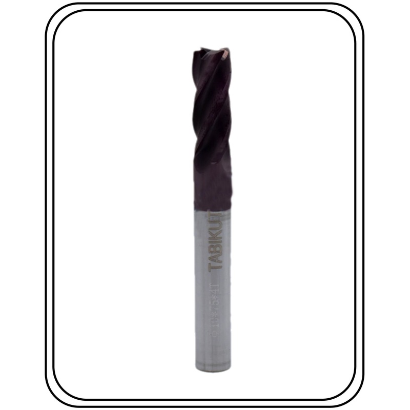 3 mm Carbide Endmill 45 HRC PACK OF 2