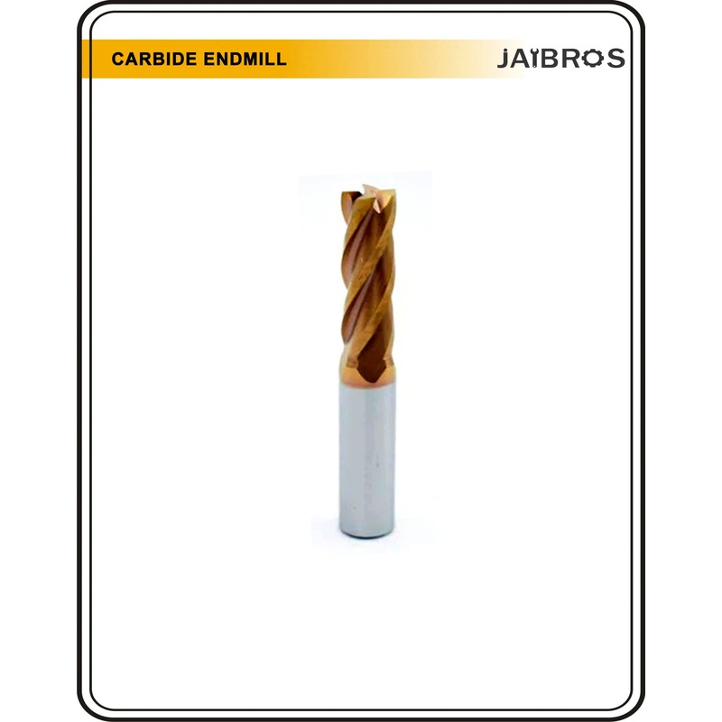 11 mm Carbide Endmill 55 HRC 4 Flutes Total Length 75mm pack of 1