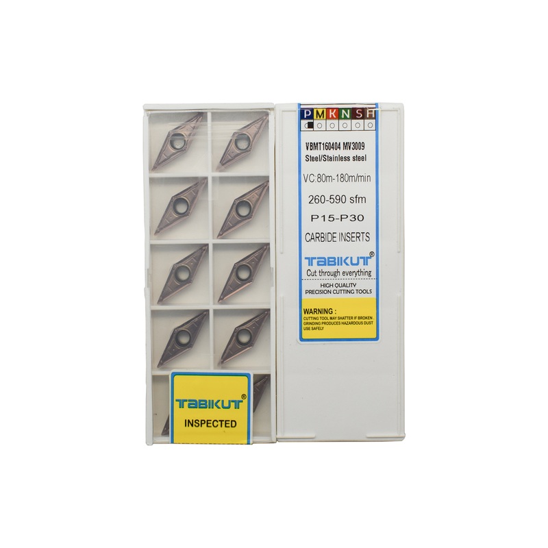 VBMT160404/08 MV3009 Tabikut insert for steel pack of 10