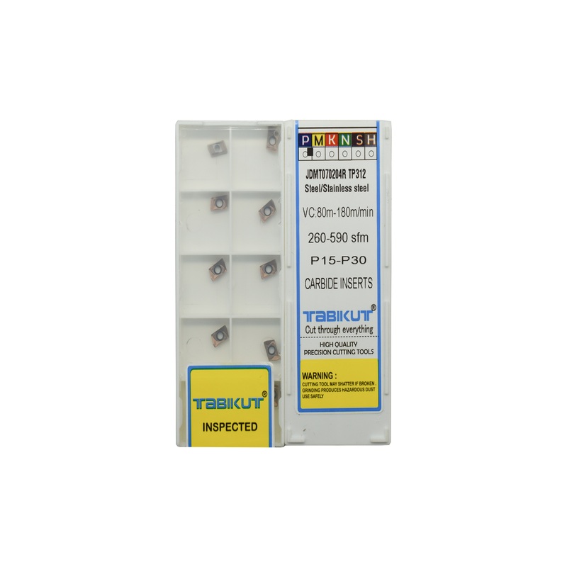 Tabikut JDMT070204/8R TP312 golden coated Carbide Insert Pack of 10