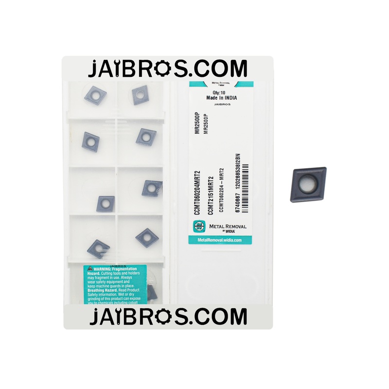 Widia ccmt060204/08 mr2500Pcarbide insert pack of 10