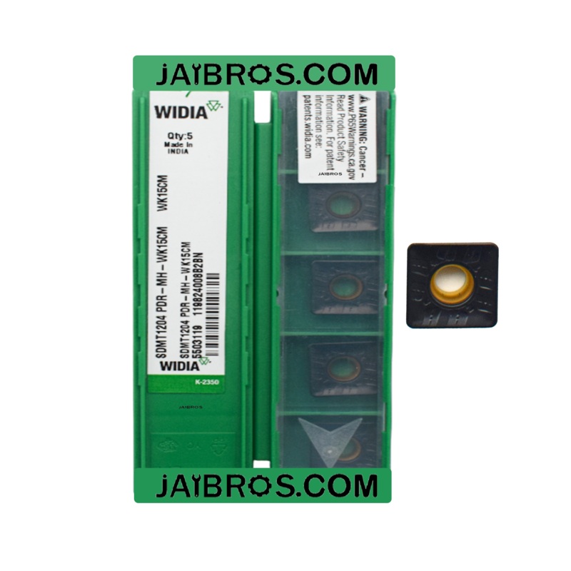 Widia sdmt1204 pdr mh wk15cm cast iron insert pack of 10