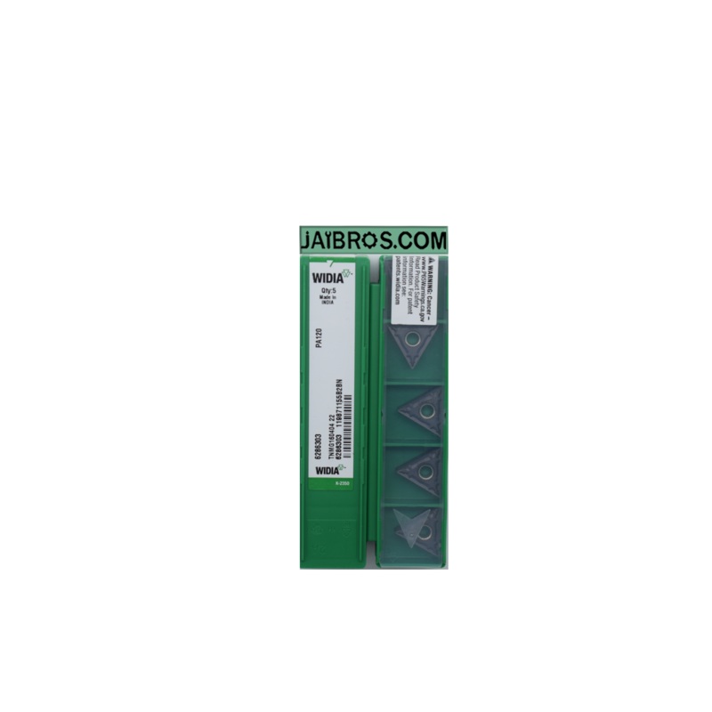 Widia TNMG160404/08 PA120 carbide insert pack of 10