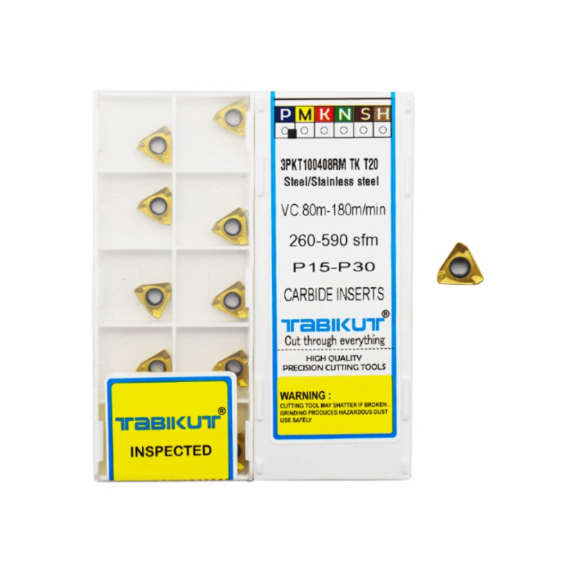 3PKT100408R T20 grade for steel and ss Tabikut insert pack of 10