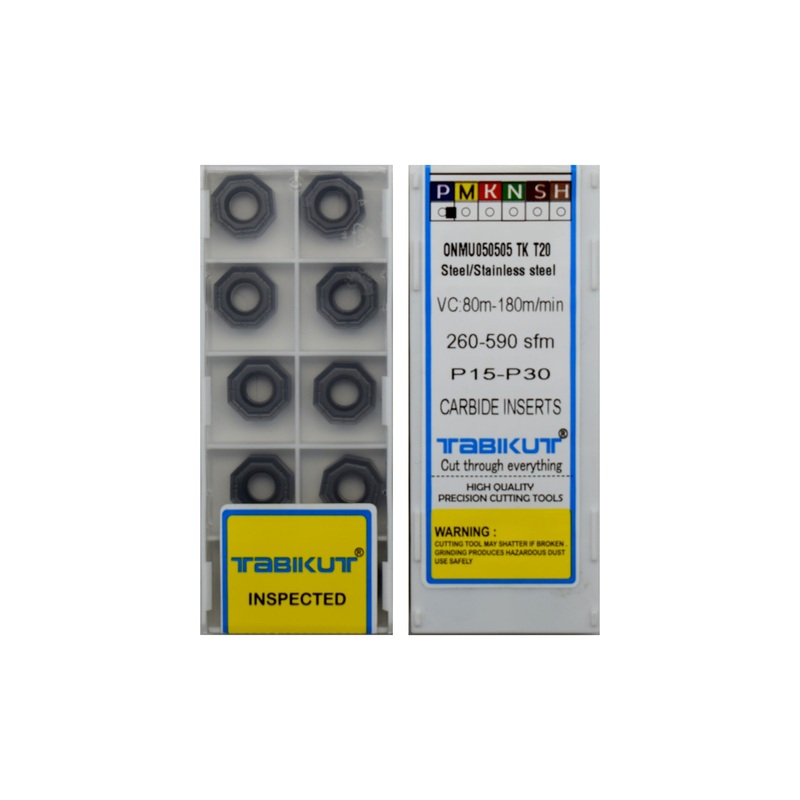 ONMU050505 T20 grade for steel and ss Tabikut insert pack of 10