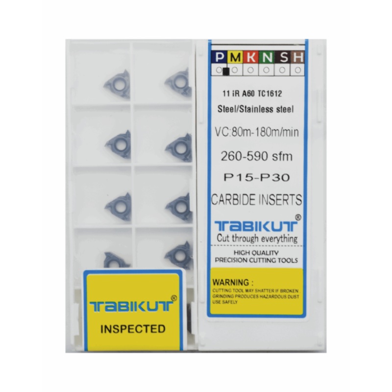 11IR A60 ISO Internal Threading Tabikut Carbide Insert  pack of 10