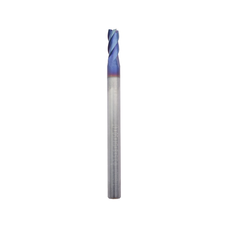 3.5 mm Carbide Endmill 65 HRC 4 Flutes PACK OF 1