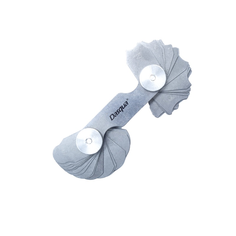 Dasqua radius gauge choose from (7.5 to 15 mm )  pack of 1