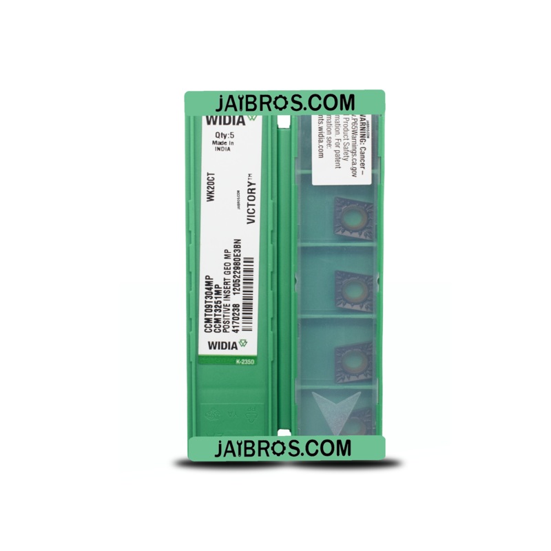 WIDIA CCMT09T304/08 MP WK20CT cast iron grade pack of 10