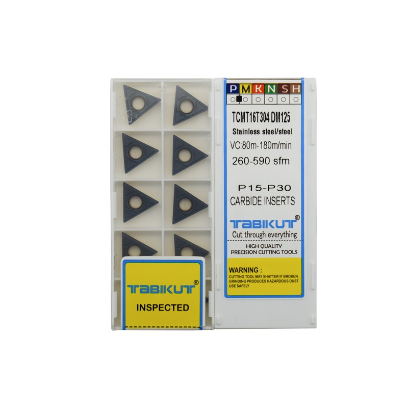 TCMT16T304/08 DM125 Tabikut insert PACK OF 10