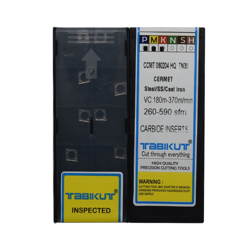 CCMT 060204 HQ TN30 Cermet insert pack of 10