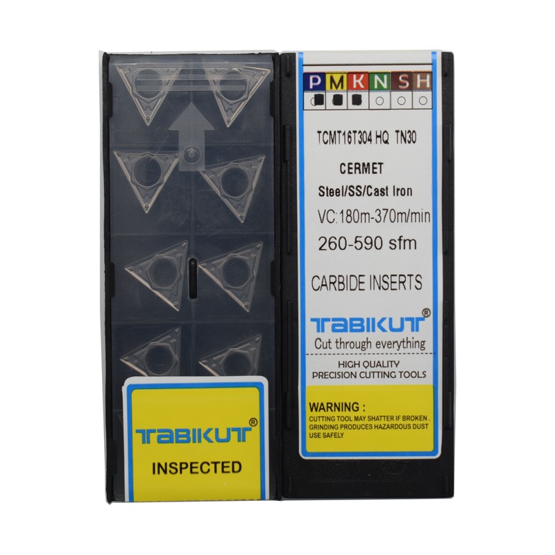 TCMT16T304/08 HQ TN30 Cermet insert pack of 10