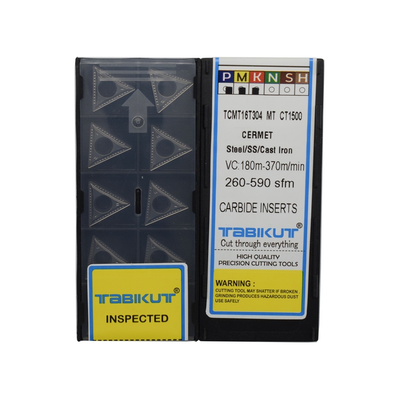 TCMT16T304/08 MT CT1500 Cermet insert pack of 10